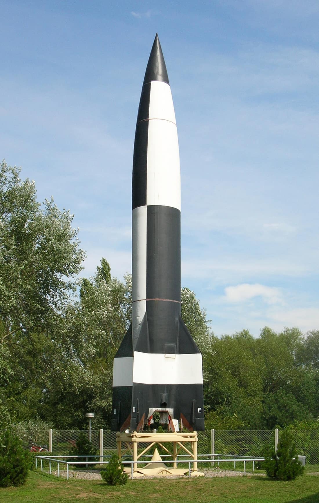 V2-Rocket in the Peenemünde Museum