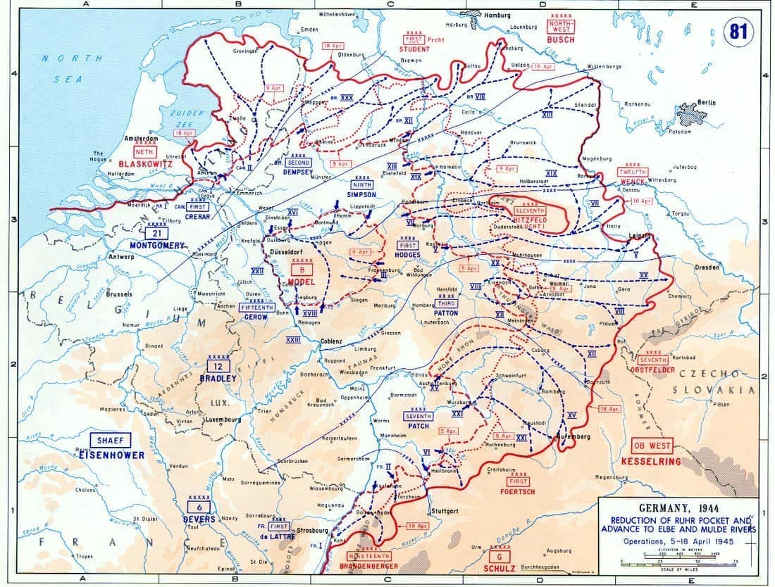 Western Allied advance into Germany