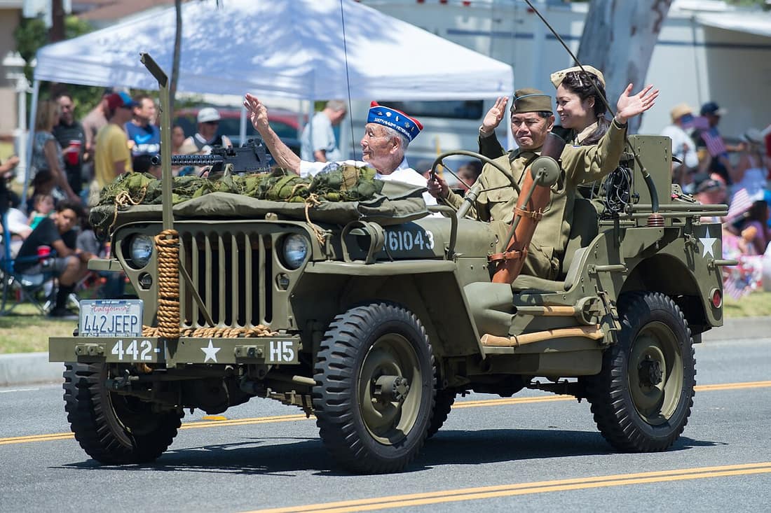 "Go for Broke" Japanese American World War II Veterans. 100th Infantry Battalion / 442nd Regimental Combat Team