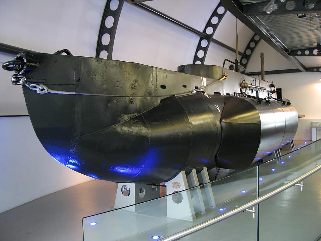 A photo of the only preserved x craft X24