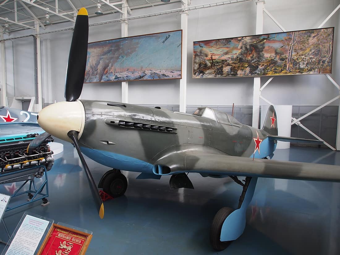 Yak-9U at the Central Russian Air Force museum, Monino